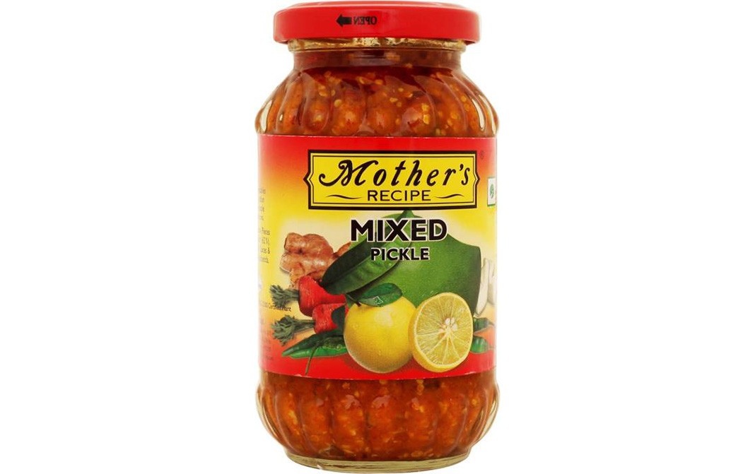 Mother's Recipe Mixed Pickle    Glass Jar  300 grams